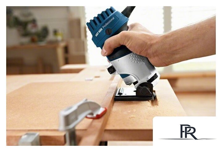 Кромочно-петельный фрезер Bosch GKF 600 Professional (060160A100) - Изображение №4 — Интернет-магазин ПроЗаказ