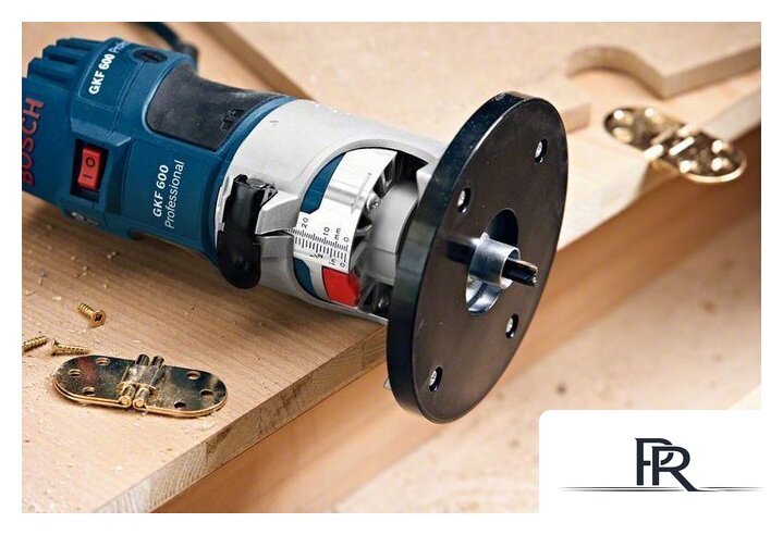 Кромочно-петельный фрезер Bosch GKF 600 Professional (060160A100) - Изображение №5 — Интернет-магазин ПроЗаказ