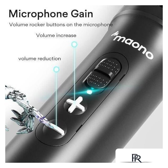 Проводной микрофон Maono AU-HD300S - Изображение №2 — Интернет-магазин ПроЗаказ
