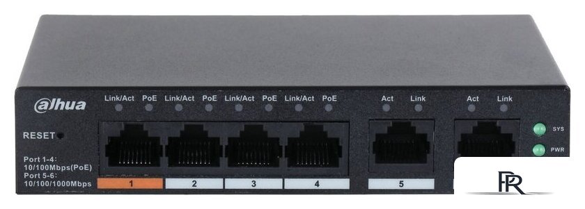 Настраиваемый коммутатор Dahua CS4006-4ET-60 - Изображение №2 — Интернет-магазин ПроЗаказ