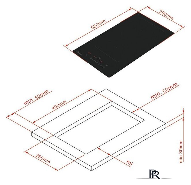 Варочная панель Monsher MHI 3011 - Изображение №5 — Интернет-магазин ПроЗаказ