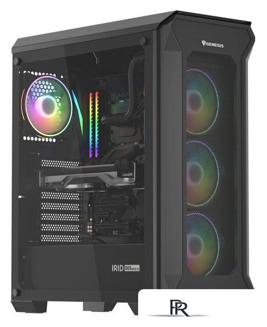 Корпус Genesis Irid 505 V2 ARGB Black NPC-1518 - Изображение №18 — Интернет-магазин ПроЗаказ