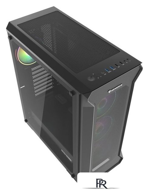 Корпус Genesis Irid 505 V2 ARGB Black NPC-1518 - Изображение №9 — Интернет-магазин ПроЗаказ