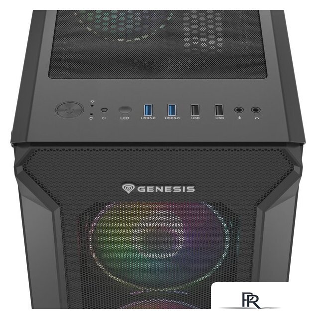 Корпус Genesis Irid 505 V2 ARGB Black NPC-1518 - Изображение №2 — Интернет-магазин ПроЗаказ