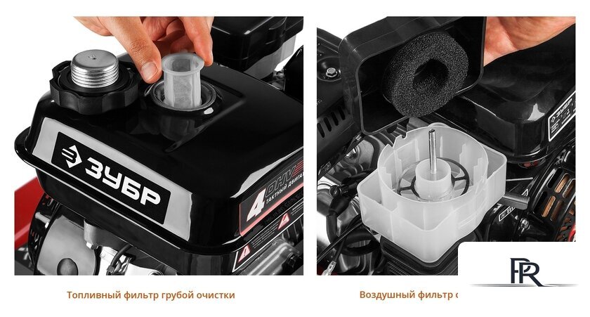 Мотоблок бензиновый Зубр МТБ-400 - Изображение №7 — Интернет-магазин ПроЗаказ