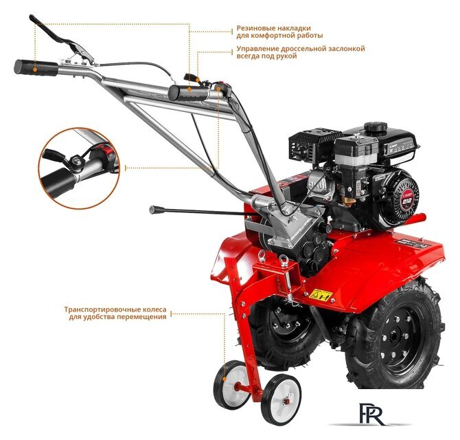 Мотоблок бензиновый Зубр МТБ-400 - Изображение №6 — Интернет-магазин ПроЗаказ