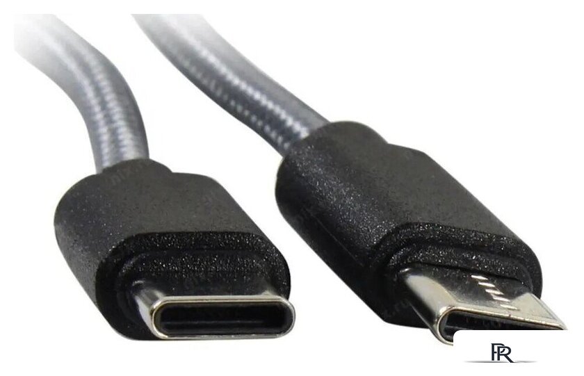 Кабель 5bites TC202-612G USB Type-C - USB Type-C (1.2 м, серый) - Изображение №2 — Интернет-магазин ПроЗаказ
