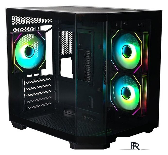 Корпус XASTRA QT400M 3ARGB-C6-AC (черный) - Изображение №3 — Интернет-магазин ПроЗаказ