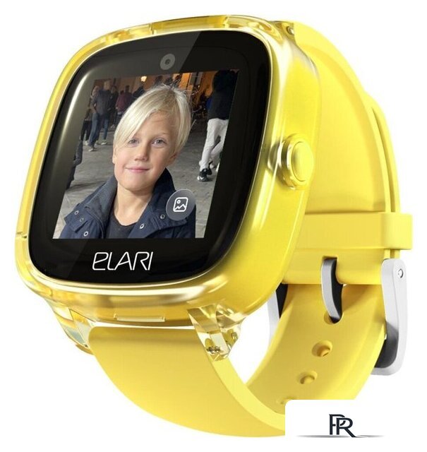 Детские умные часы Elari KidPhone Fresh 4G (желтый) - Изображение №2 — Интернет-магазин ПроЗаказ