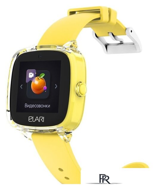 Детские умные часы Elari KidPhone Fresh 4G (желтый) - Изображение №4 — Интернет-магазин ПроЗаказ