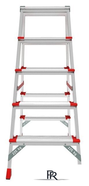 Лестница-стремянка Новая высота NV 3127 (2x5 ступеней) - Изображение №4 — Интернет-магазин ПроЗаказ