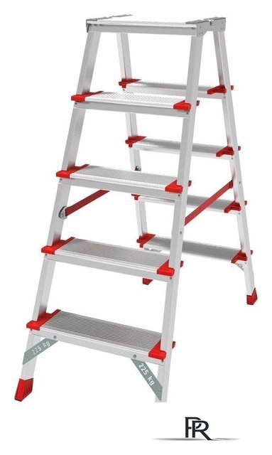 Лестница-стремянка Новая высота NV 3127 (2x5 ступеней) - Изображение №2 — Интернет-магазин ПроЗаказ