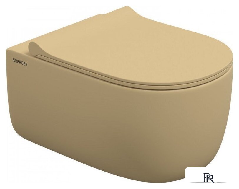 Унитаз подвесной Berges Wasserhaus Ego XL Rimless 083211 (с сиденьем) - Изображение №1 — Интернет-магазин ПроЗаказ