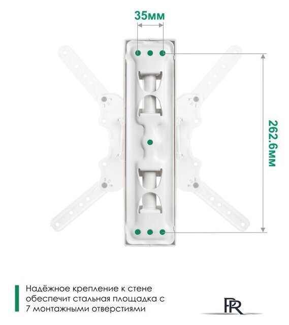 Кронштейн для телевизора Onkron M4 (белый) - Изображение №8 — Интернет-магазин ПроЗаказ