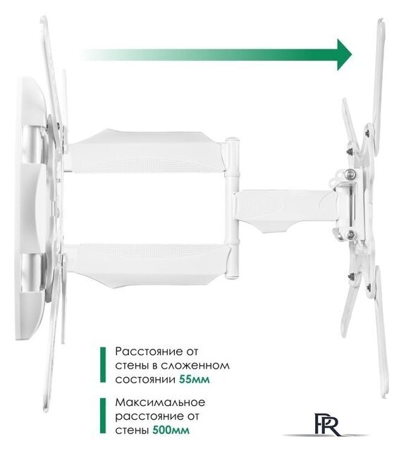 Кронштейн для телевизора Onkron M4 (белый) - Изображение №2 — Интернет-магазин ПроЗаказ