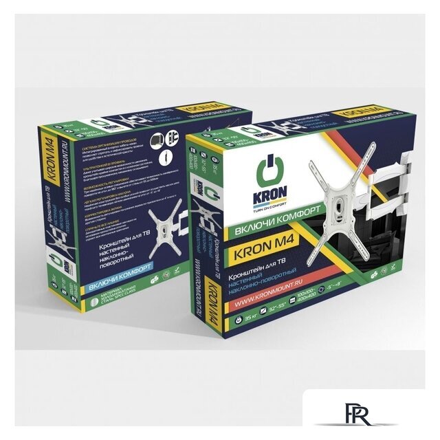 Кронштейн для телевизора Onkron M4 (белый) - Изображение №12 — Интернет-магазин ПроЗаказ