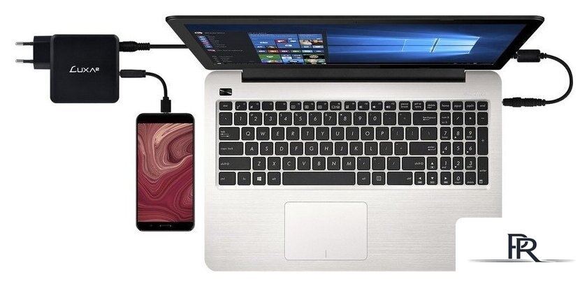 Сетевое зарядное LUXA2 EnerG Bar 65W PO-UWC-PC65BK-01 - Изображение №3 — Интернет-магазин ПроЗаказ