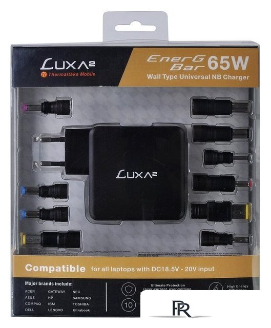 Сетевое зарядное LUXA2 EnerG Bar 65W PO-UWC-PC65BK-01 - Изображение №2 — Интернет-магазин ПроЗаказ