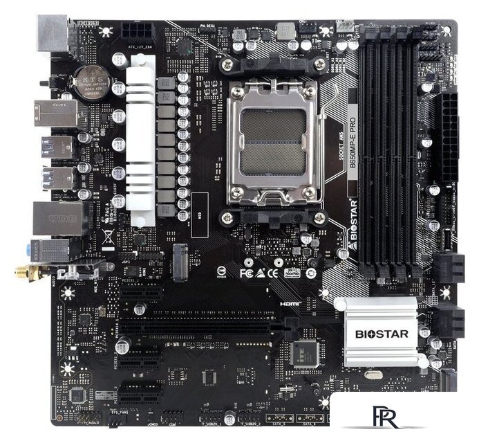 Материнская плата BIOSTAR B650MP-E Pro Ver. 6.0 - Изображение №1 — Интернет-магазин ПроЗаказ