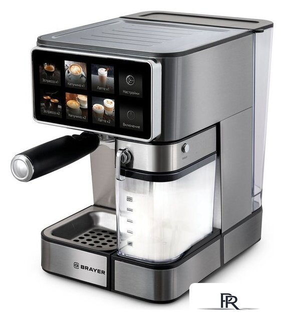 Рожковая кофеварка Brayer BR1149 - Изображение №1 — Интернет-магазин ПроЗаказ