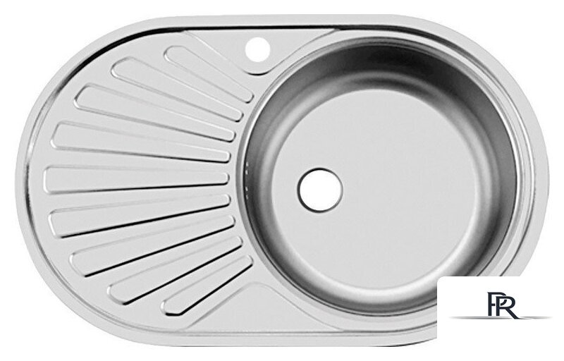 Кухонная мойка Ukinox FAD760.470-GT6K 1R (с сифоном) - Изображение №1 — Интернет-магазин ПроЗаказ
