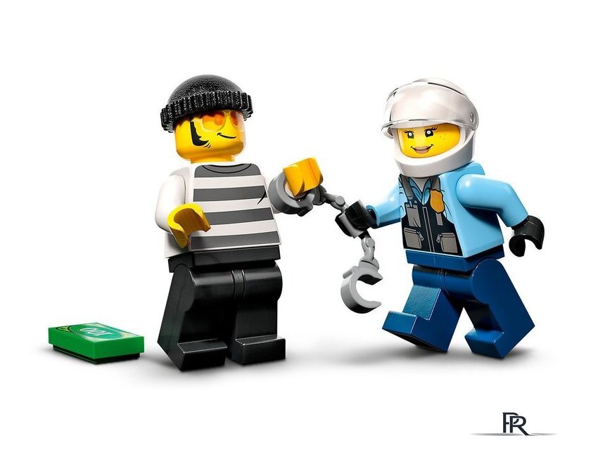 Конструктор LEGO City 60392 Полицейская погоня на байке - Изображение №4 — Интернет-магазин ПроЗаказ