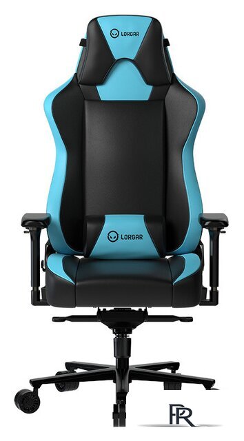 Игровое (геймерское) кресло Lorgar Base 311 (черный/синий) - Изображение №1 — Интернет-магазин ПроЗаказ