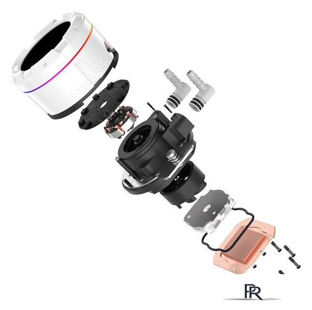 Система жидкостного охлаждения для процессора ID-Cooling SL360 White - Изображение №7 — Интернет-магазин ПроЗаказ