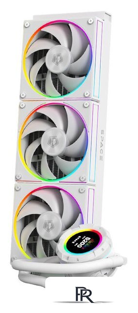 Система жидкостного охлаждения для процессора ID-Cooling SL360 White - Изображение №2 — Интернет-магазин ПроЗаказ