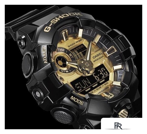 Наручные часы Casio G-Shock GA-710GB-1A - Изображение №9 — Интернет-магазин ПроЗаказ