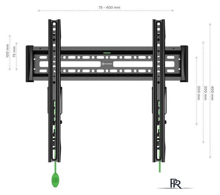 Кронштейн для телевизора Onkron SN14 (черный) - Изображение №2 — Интернет-магазин ПроЗаказ