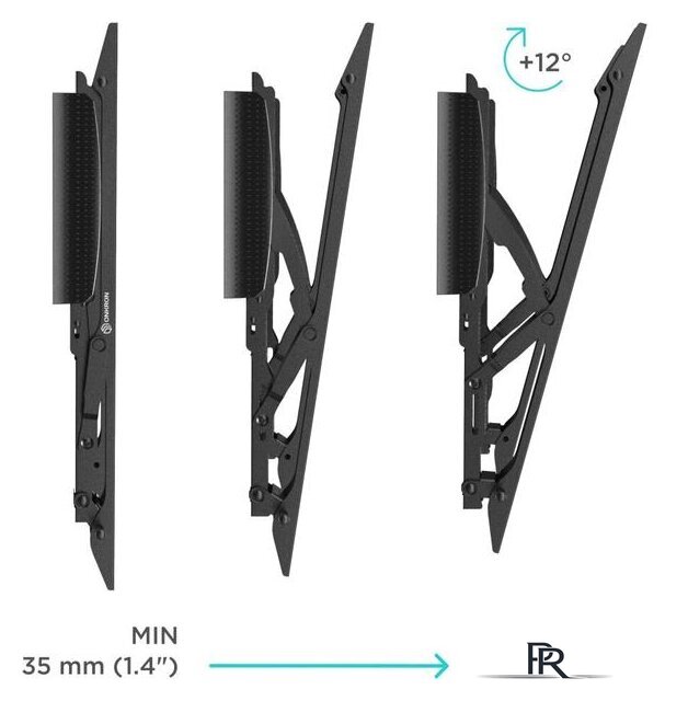 Кронштейн для телевизора Onkron SN14 (черный) - Изображение №3 — Интернет-магазин ПроЗаказ