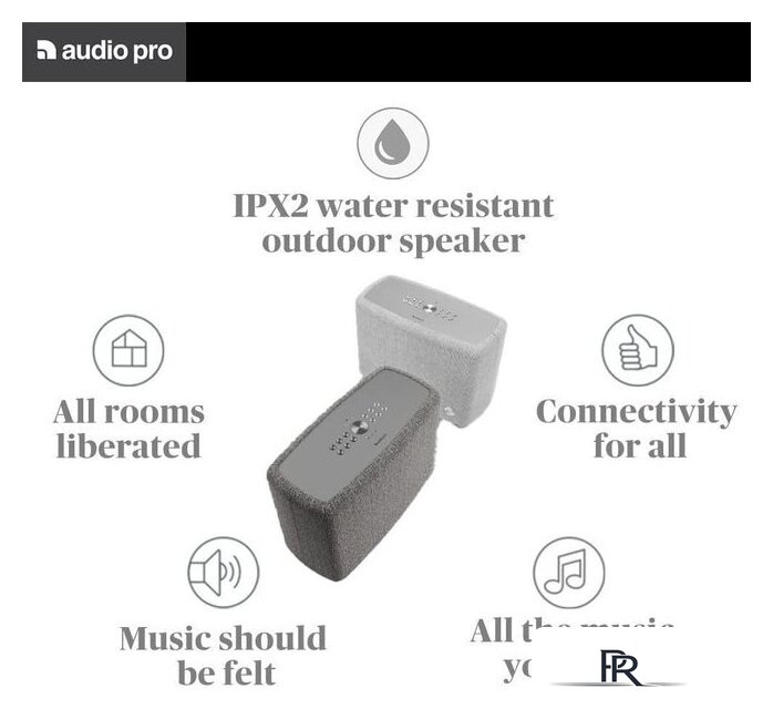 Беспроводная аудиосистема Audio Pro A15 (темно-серый) - Изображение №2 — Интернет-магазин ПроЗаказ