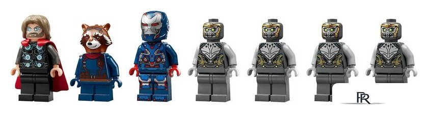 Конструктор LEGO Marvel 76322 Мстители: Финал Тор против Читаури - Изображение №4 — Интернет-магазин ПроЗаказ