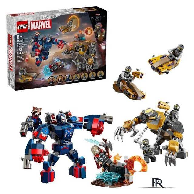 Конструктор LEGO Marvel 76322 Мстители: Финал Тор против Читаури - Изображение №1 — Интернет-магазин ПроЗаказ