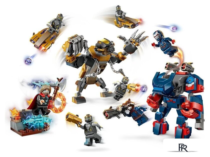 Конструктор LEGO Marvel 76322 Мстители: Финал Тор против Читаури - Изображение №3 — Интернет-магазин ПроЗаказ