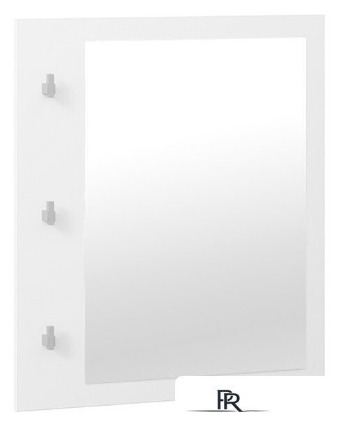 Вешалка для одежды Трия Ханна с зеркалом (белый ясень) - Изображение №1 — Интернет-магазин ПроЗаказ