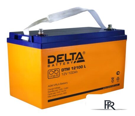 Аккумулятор для ИБП Delta DTM 12100 L (12В/100 А·ч) - Изображение №1 — Интернет-магазин ПроЗаказ