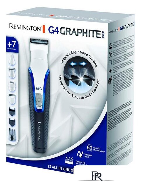Триммер для бороды и усов Remington Graphite PG4000 - Изображение №7 — Интернет-магазин ПроЗаказ