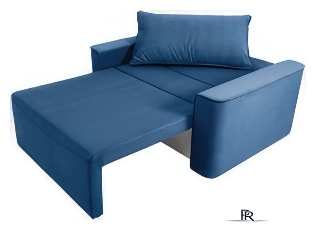 Диван Krones Клио (велюр, темно-синий) - Изображение №3 — Интернет-магазин ПроЗаказ