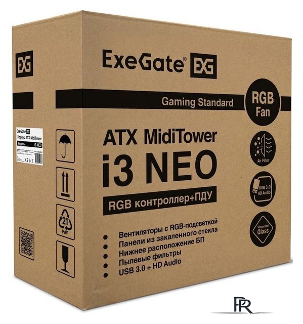 Корпус ExeGate i3 Neo 500W EX290162RUS - Изображение №9 — Интернет-магазин ПроЗаказ