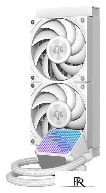 Система жидкостного охлаждения для процессора ID-Cooling DX240 Max White - Изображение №2 — Интернет-магазин ПроЗаказ