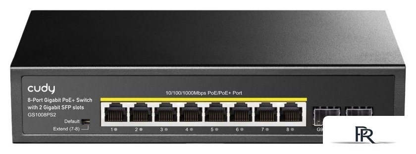 Неуправляемый коммутатор Cudy GS1008PS2 1.0 - Изображение №1 — Интернет-магазин ПроЗаказ