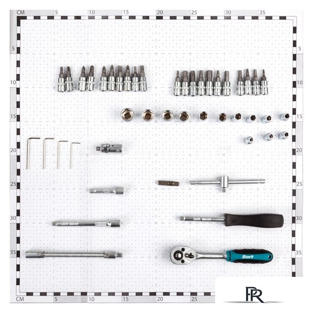 Универсальный набор инструментов Bort BTK-46 (46 предметов) - Изображение №3 — Интернет-магазин ПроЗаказ