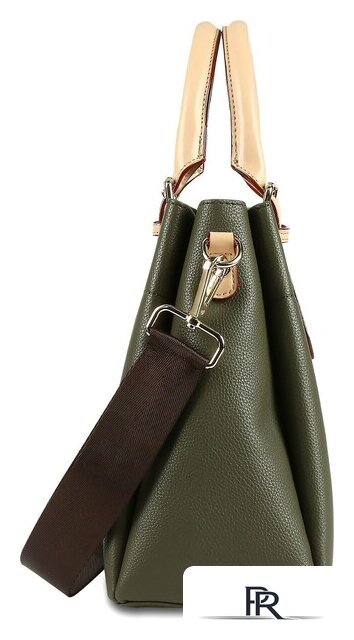 Женская сумка Bugatti Ella 49362084 (оливковый) - Изображение №5 — Интернет-магазин ПроЗаказ