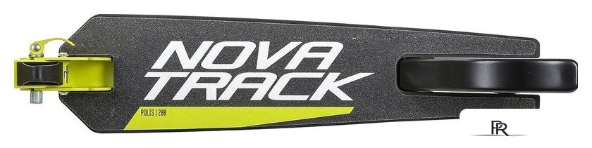 Двухколесный подростковый самокат Novatrack Polis 200P.POLIS.GN9 (черный/зеленый) - Изображение №7 — Интернет-магазин ПроЗаказ