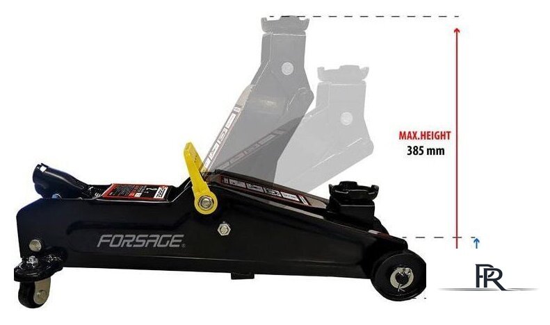 Подкатной домкрат FORSAGE F-TA82005 2т - Изображение №4 — Интернет-магазин ПроЗаказ