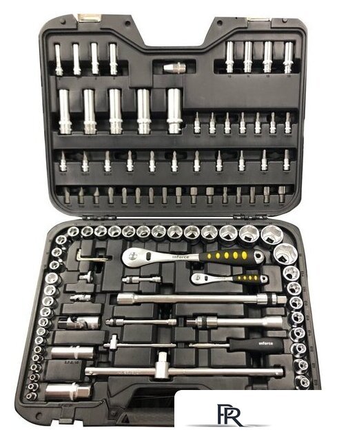 Набор трещотка с головками и битами Inforce 06-07-12 (108 предметов) - Изображение №6 — Интернет-магазин ПроЗаказ