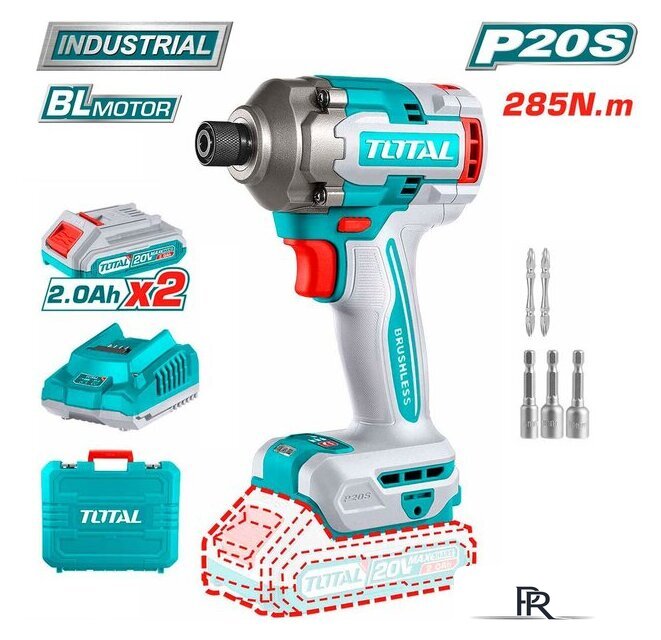 Винтоверт Total TIRLI2028 (с 2-мя АКБ, кейс) - Изображение №1 — Интернет-магазин ПроЗаказ