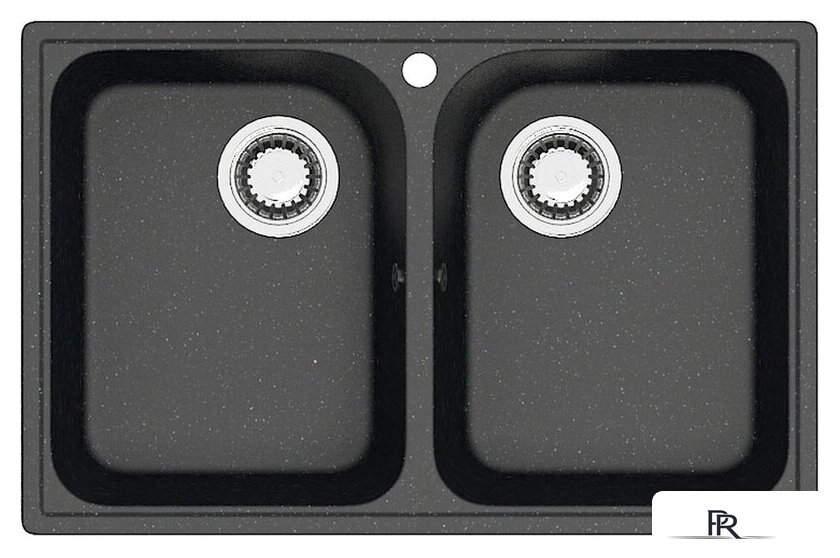Кухонная мойка Berge BR-7322 (черный) - Изображение №1 — Интернет-магазин ПроЗаказ